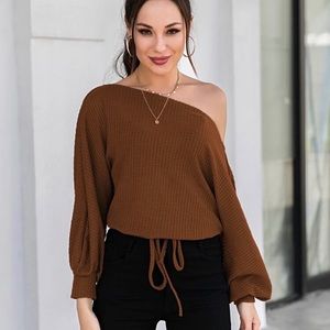 Asymmetrical sweater